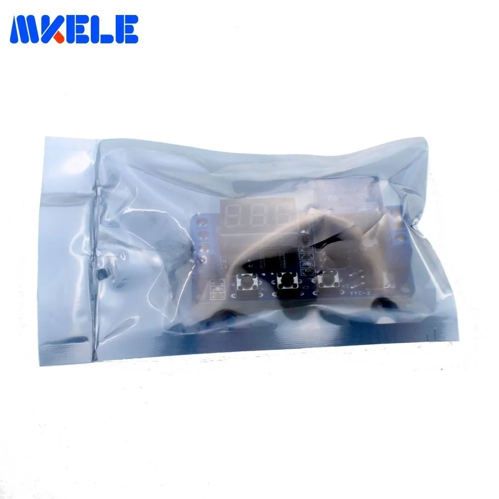 12 в новое реле таймера модуль постоянного тока со светодиодным дисплеем