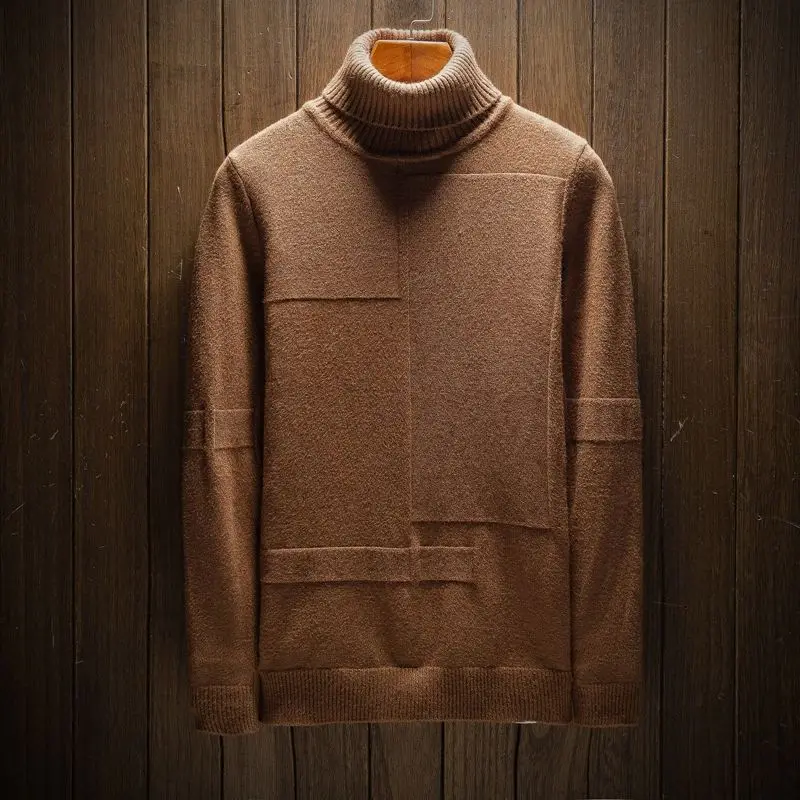 2018 зимний мужской толстый вязаный свитер с длинными рукавами в Корейском стиле| |