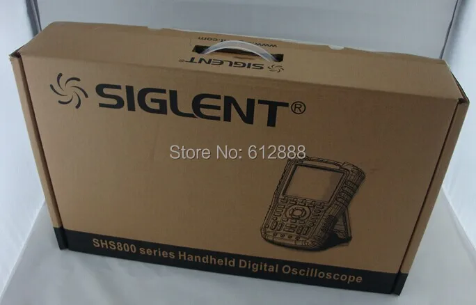 Пункт siglent shs806 60 мГц 1gs/с портативный цифровой осциллограф 2 мб глубина памяти