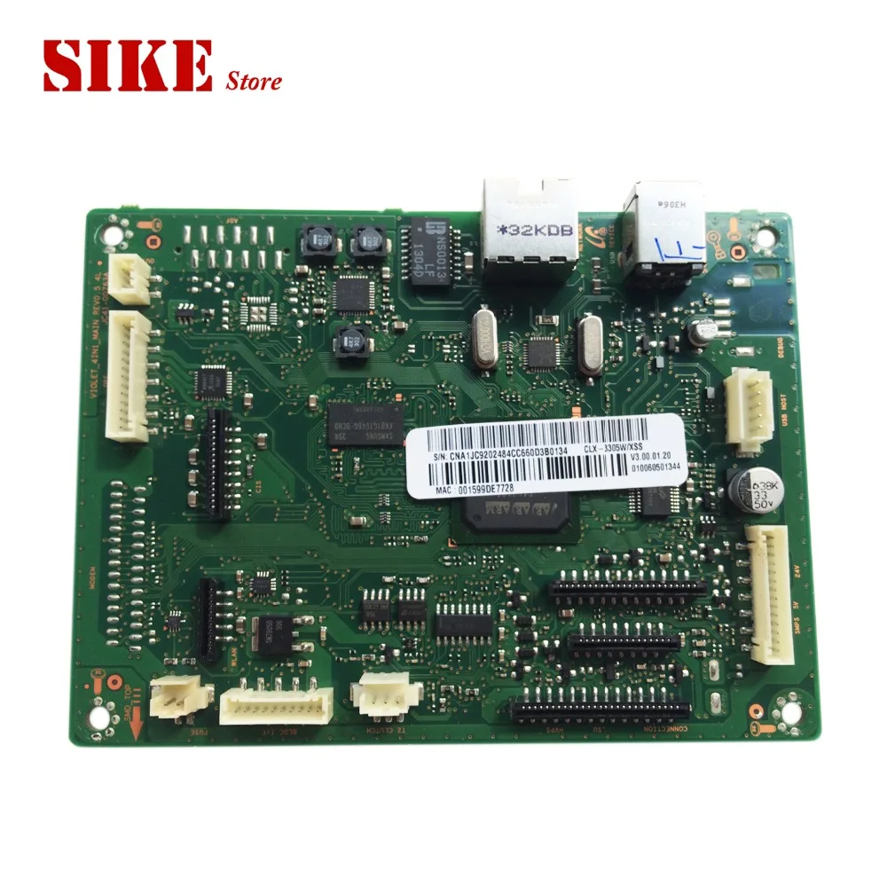 Материнская плата для Samsung CLX 3305FN 3305FW 3305W 3305 материнская плата|formatter board|printer formatter boardprinter logic board |