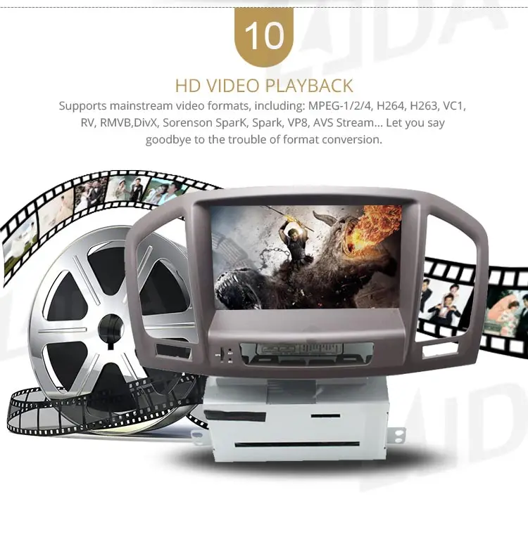 LJDA Android 10,0 Автомобильный DVD плеер для Opel Vauxhall Opel Insignia 2009 2010 2011 2012 gps Navi 2 Дин радио мультимедиа WI-FI стерео
