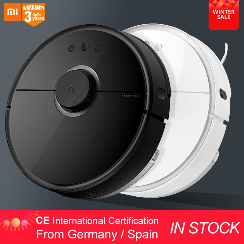 Xiaomi вакуум 2 Roborock S50 S55 пыли и ПЭТ Вакуумный робот очиститель для дома офиса Smart