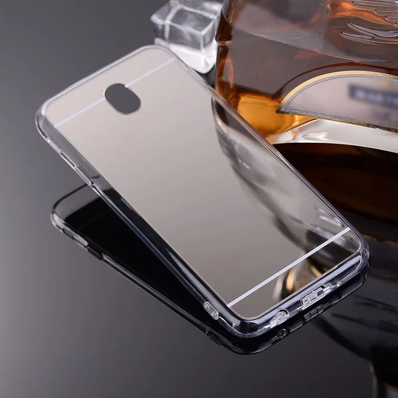 Mirror TPU Case for Samsung Galaxy J3 2017 Pro J330 Cover Shinning Silicone J330f Sm-J330f Cases |