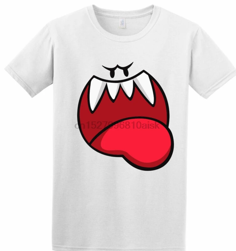 Boo face Ghost Super Mario Inspired детская футболка для взрослых | Мужская одежда
