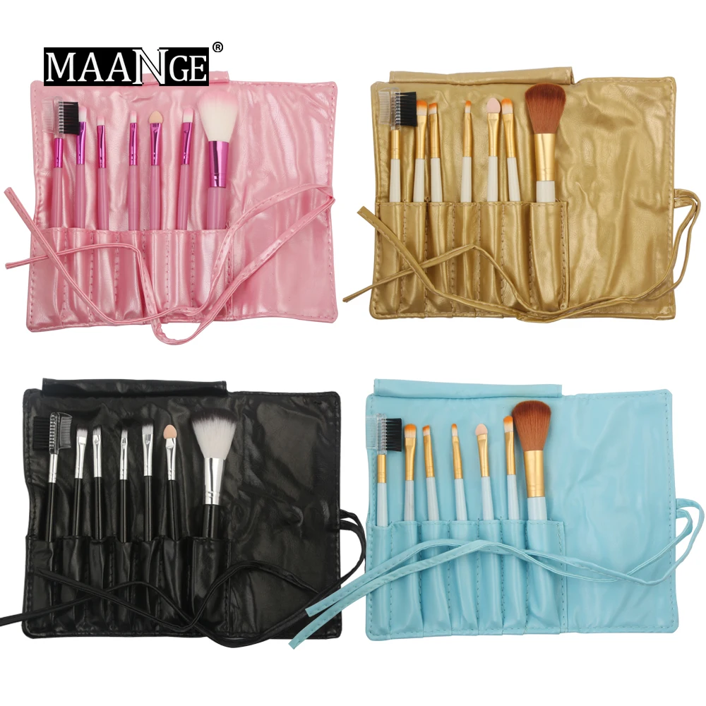 MAANGE Pro, 18-22 шт., кисти для макияжа, основа для румян, губ, теней, ресниц, хайлайтер, Кисть для макияжа, набор кистей, Pincel Maquiagem