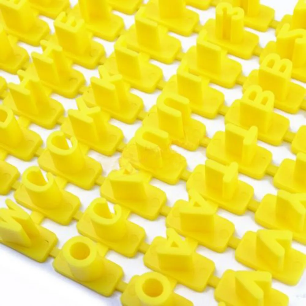 Прямая поставка 2019 новая пластиковая лепешка &quotсделай сам&quot Буквы Алфавита Im