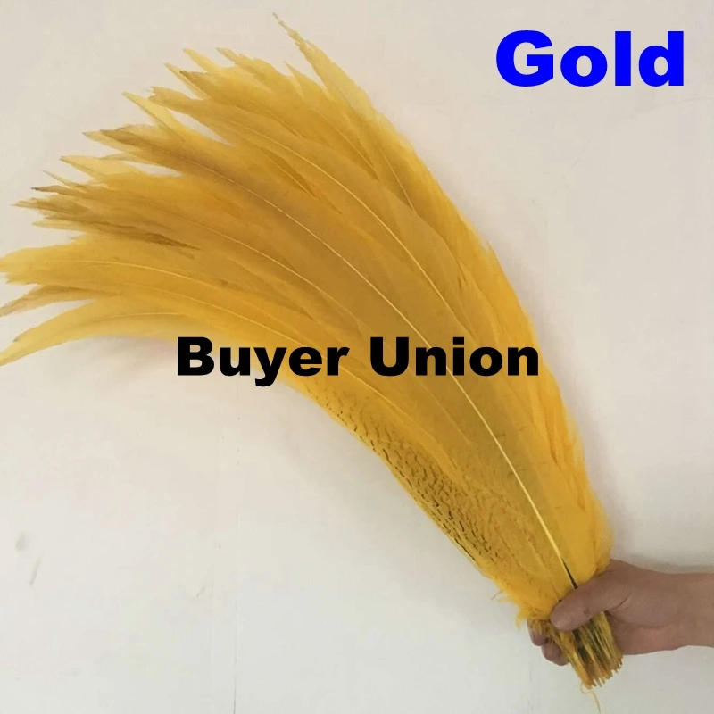 Большая Акция Дешевые 60 шт Черный цвет Фазан Серебряное перо 65-70 см 26-28 дюймов