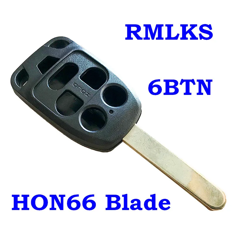 RMLKS Новый чехол для дистанционного ключа подходит брелок 6 кнопок необработанное