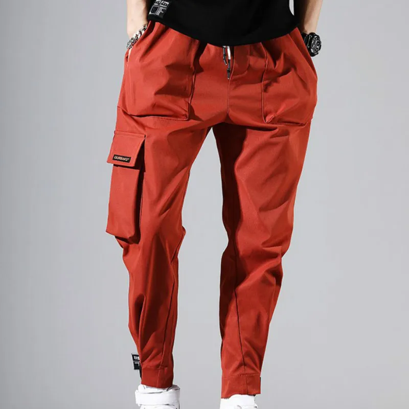 Брюки-карго Pure Мужские повседневные с карманами в стиле хип-хоп 3XL | Мужская