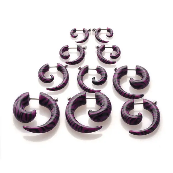 (Можно смешивать) оптовая продажа 40 шт./лот леопардовой расцветки спиральные