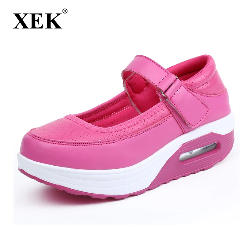 Breathable Casual Shoes Shallow Increased Wedges Shoes For W