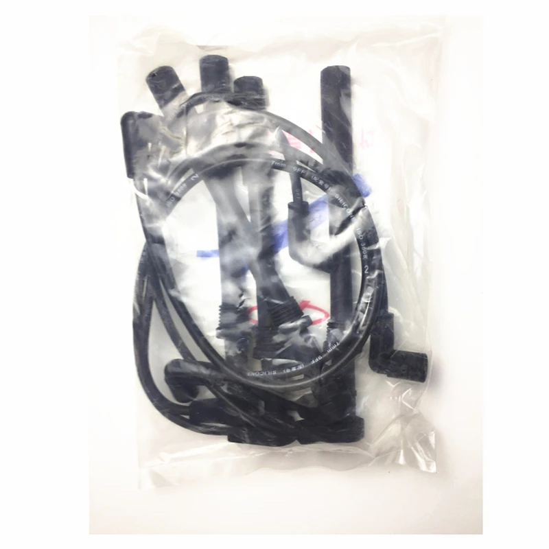 4 шт. для CHERY A1 & KIMO 1.3L Высоковольтная линия/зажигание OEM: S12 3707130 40 50 60BA|Масляные
