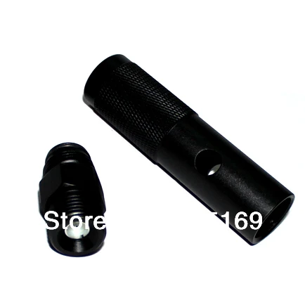 PCP Airsoft быстрая смена 12 г CO2 картридж адаптер (черный) пейнтбол Новый|co2 cartridge adapter|12g