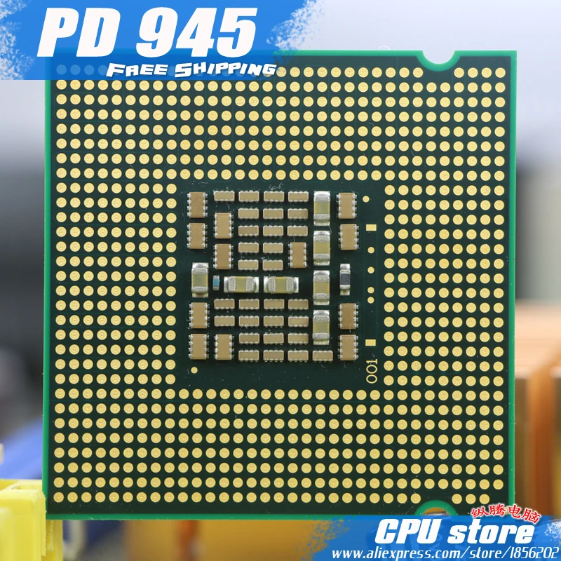 Процессор Intel Pentium D 945 cpu(3,4 ГГц/4 м/800 ГГц) Socket 775 pd 945 pd945(Рабочая), pd 950 pd 960