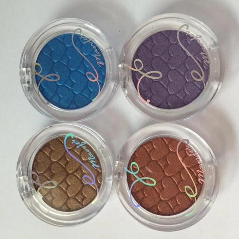 Хит 1 шт. фиолетовые розовые Профессиональные Тени для макияжа палитра жемчуг