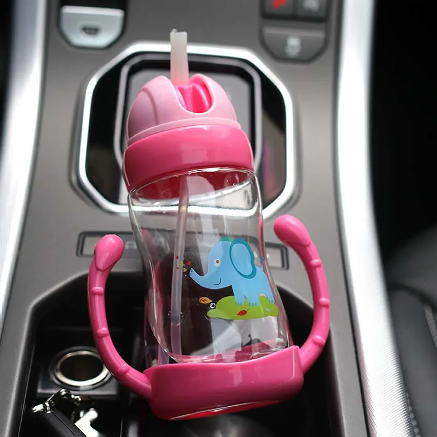 300 мл детская Милая чашка Тренировочная бутылочка для кормления питьевой воды с