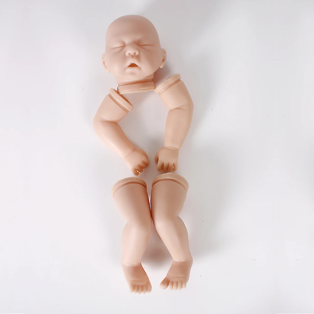 Новый 20 &quotзакрытые глаза силиконовый Детский комплект кукол Bebe аксессуары для