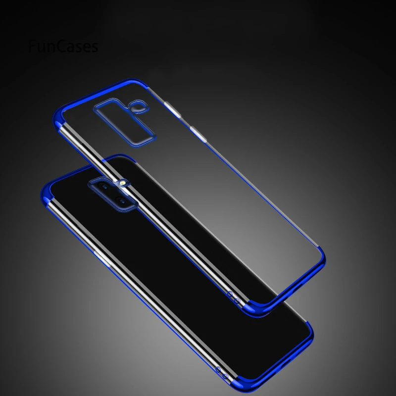 Прозрачный покрытие чехол для samsung Galaxy S10 Lite S9 S8 плюс S7 край A9S A7 A6 A8 A9 J4 J6 J8 2018 J3 J5 J7 A3