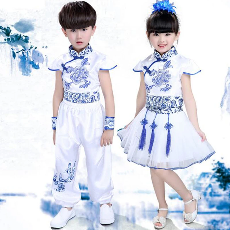 Вечерние костюмы для танцев мальчиков китайский фольклорный традиционный стиль