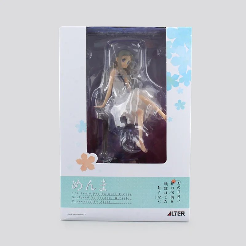 HKXZM Аниме Фигурка 22 см Anohana Honma Meiko Menma ПВХ фигурка модель игрушки коллекционный