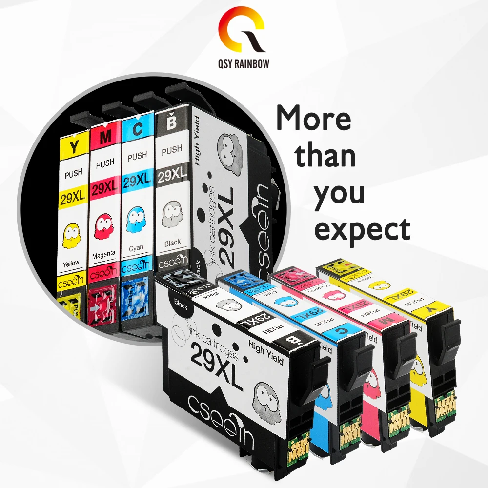 CMYK поставляет 5 пачек чернильный картридж для Epson XP 335 342 345 XP335 XP342 XP345 совместимый
