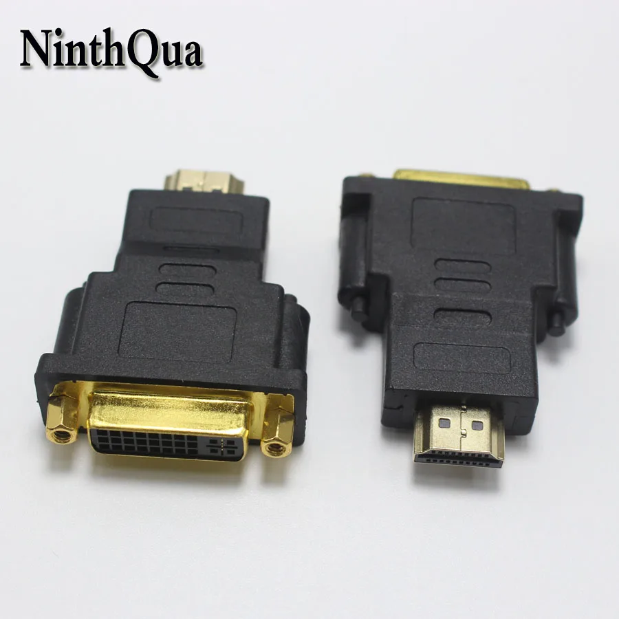 NinthQua 1 шт. DVI 24 + 5 гнездо к HDMI Штекерный разъем двунаправленный переходник