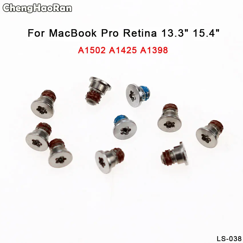 Винты и отвертка для нижней крышки корпуса ChengHaoRan Macbook Pro Retina 13 3 дюйма 15 4 A1502 A1425 A1398