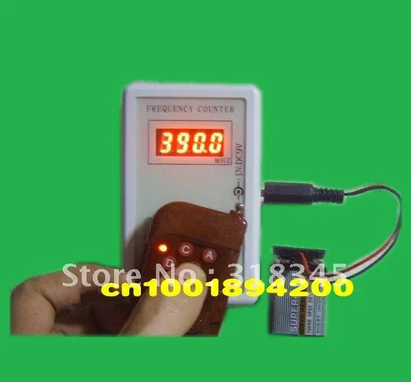 Cymometer 250-450MHZ frequency meter indicator frequncy test machine counter wavemeter Mini portable 10PCS | Инструменты