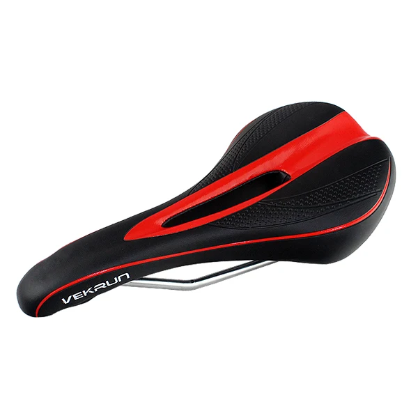 Black Red Подушка для горного велосипеда, Спортивная, дышащая, мягкая, для сидения, для езды на велосипеде, подушка для велосипеда, складные аксессуары для автомобиля - Цвет: Black Red
