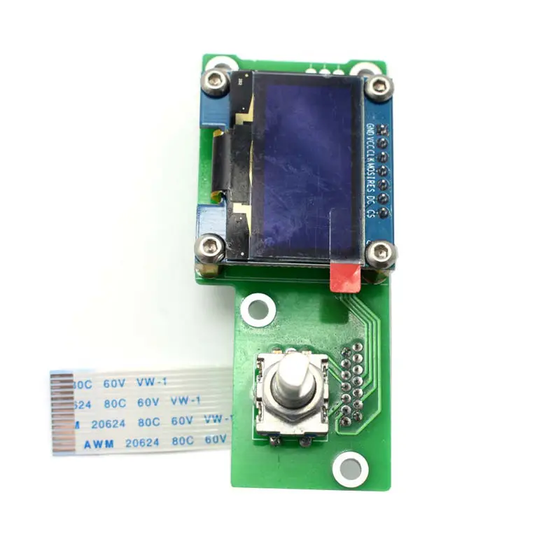 1.3Inch Oled Display Control Panel For Es9038 Q2M I2S Dsd Fiber Coaxial Input Decoder Board Audio Equipment Accessories | Электроника