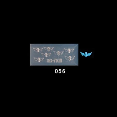 056 134 узоров 3D акриловые формы для украшения ногтей силиконовые формы для дизайна ногтей шаблоны шаблон формы декор для ногтей, салон DIY дизайн - Цвет: 056