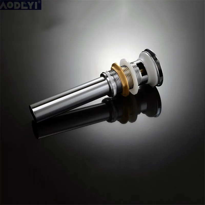 solid brass bathroom lavatory sink pop up drain withwithout overflow gold finish bathroom parts faucet accessories free global shipping