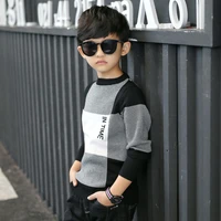 spring autumn children clothing long sleeve boys knitted sweaters child knitted pullover baby boys tops o neck teenage jacket