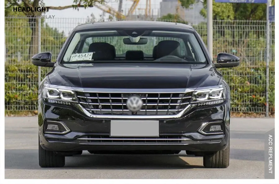 2 шт. светодиодный фары для Volkswagen Passat 12-15 светодиодный автомобильный фонарь ангельские глазки ксенон HID комплект Противотуманные фары светодиодный дневные ходовые огни