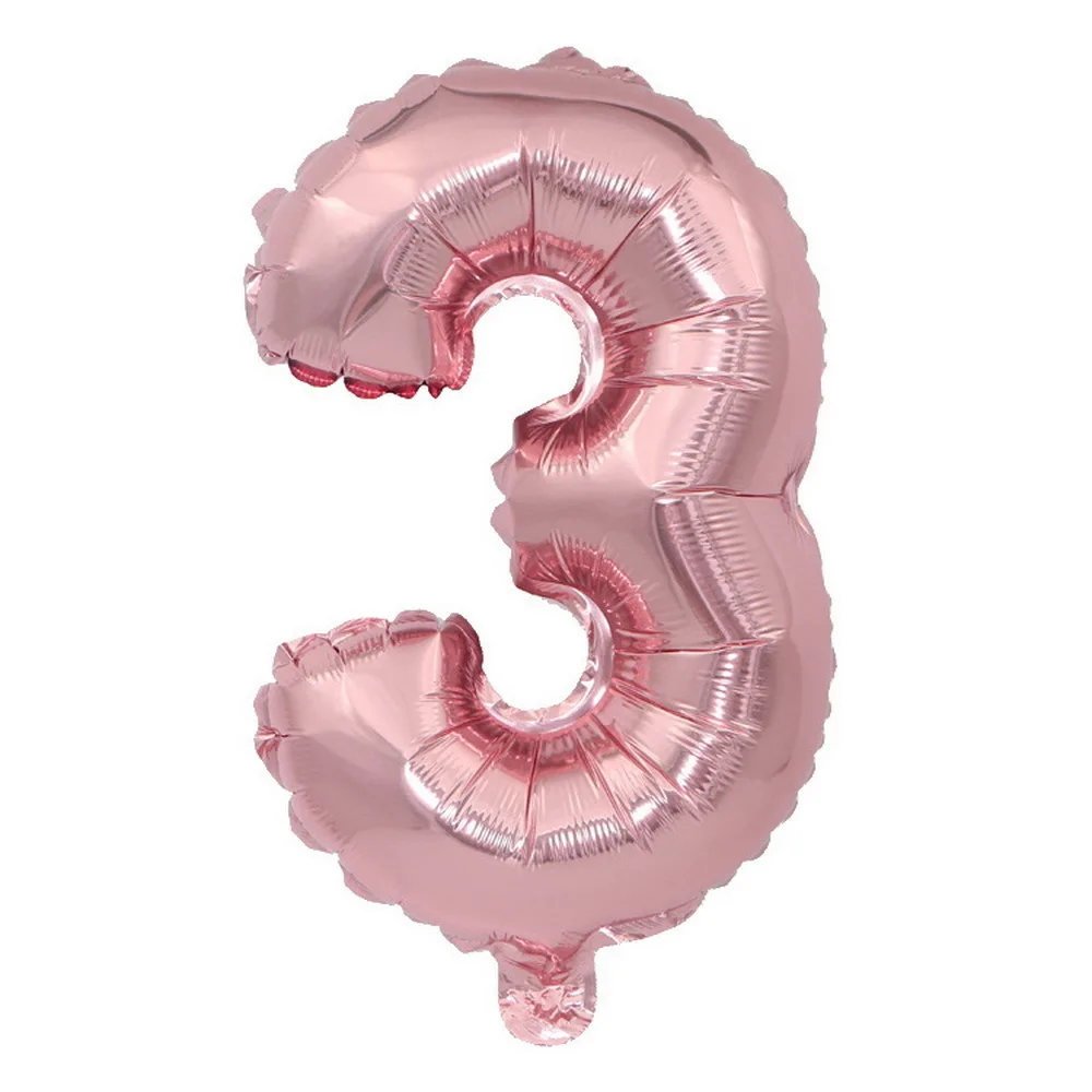Birthday decorations kids 32 Inch Digital Film Rose Aluminum Foil Balloon The Wedding Party Decoration JJ-QQ19 | Дом и сад