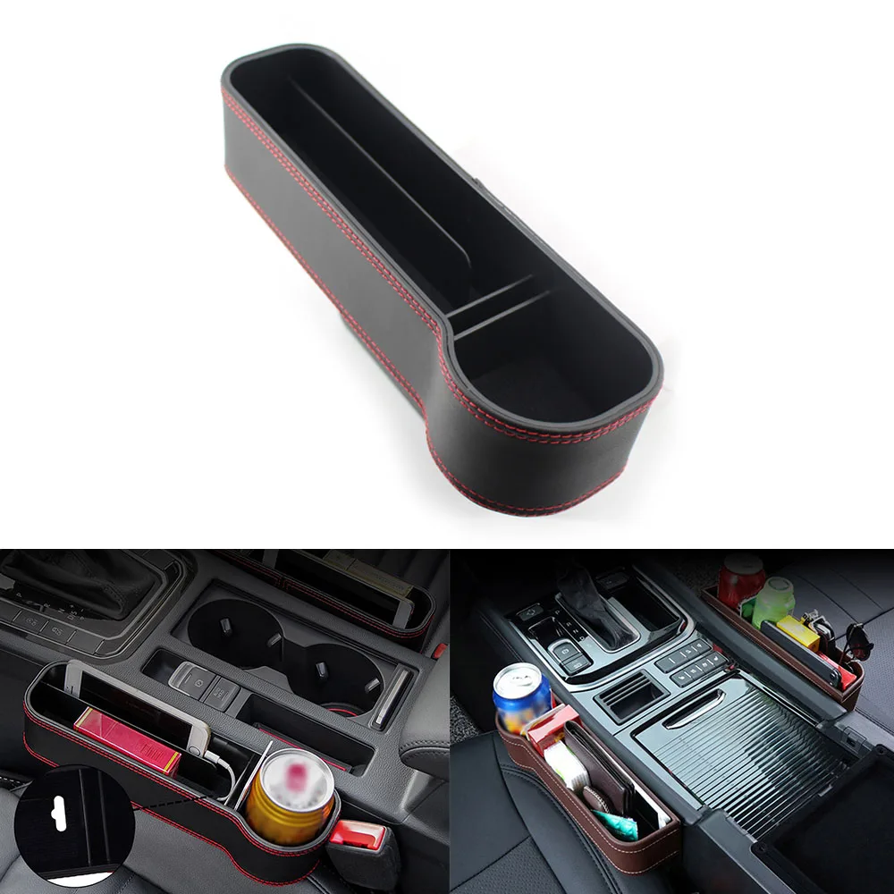 Ящик для хранения автомобильный органайзер чехол сиденья из искусственной кожи