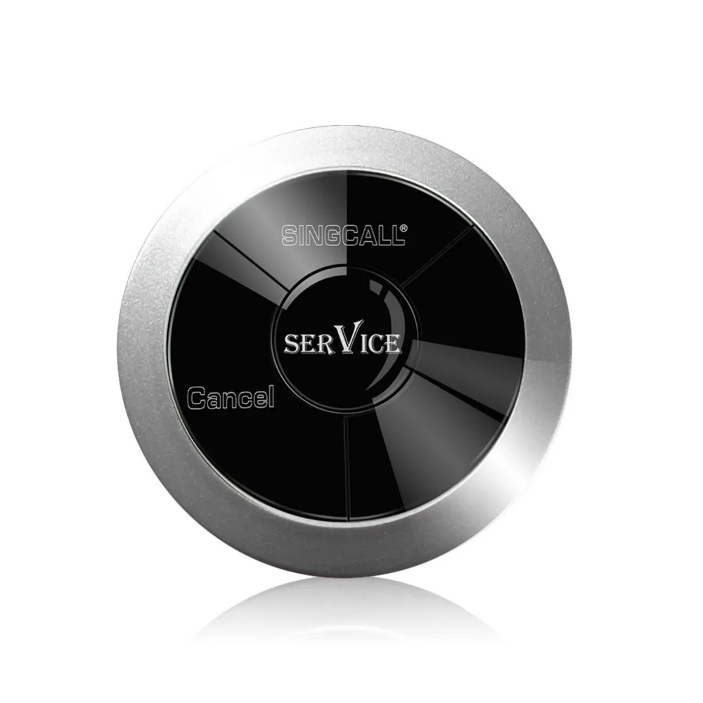 Беспроводная система вызова SINGCALL упаковка из 1 ПК дисплея и 10 шт. настольные