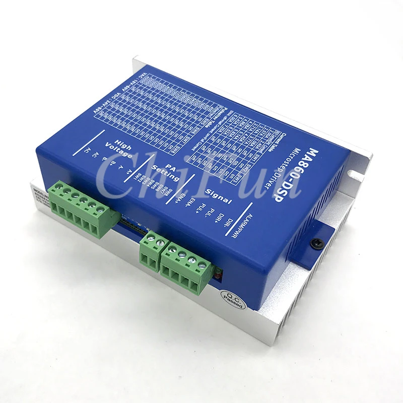 Двухфазный шаговый драйвер 24V 80VDC 16 70VAC выход 6A ток NEMA 34 бесплатная доставка|stepper