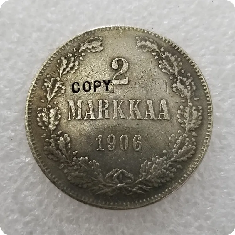 Копировальные монеты Finland 2 markkaa 1905L-1908L | Дом и сад