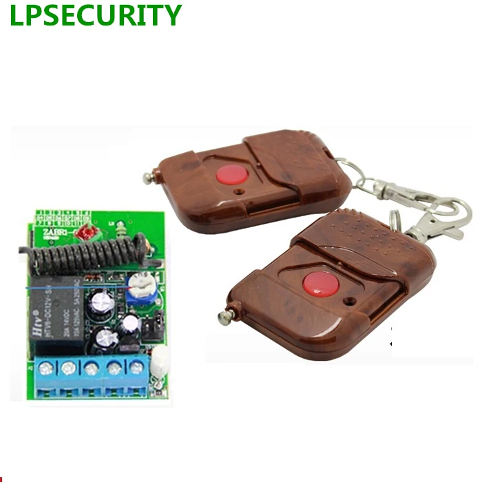 LPSECURITY 12VDC пульт дистанционного управления Передатчик переключатель комплект для