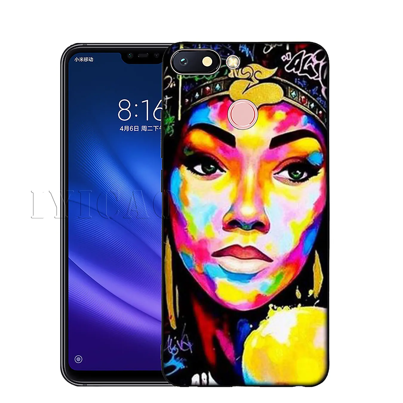 IYICAO Африканский Мягкий силиконовый чехол для телефона девочек Xiaomi Mi 10 9 9T CC9 CC9E 8 SE