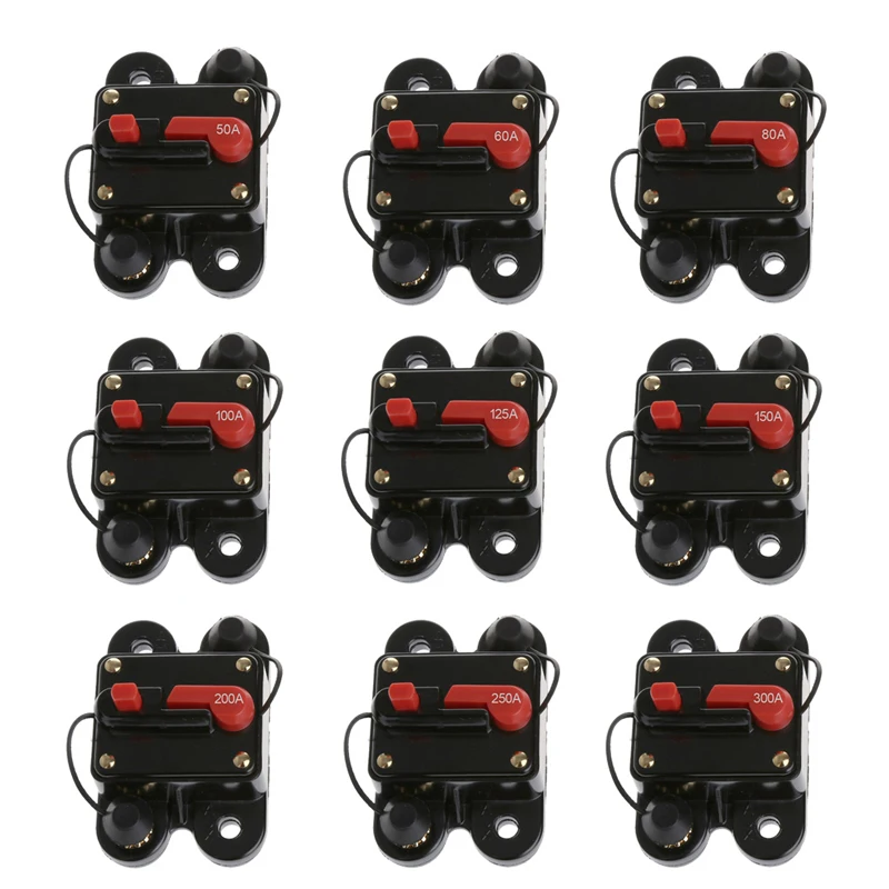 Автомобильный аудио в линию автоматический выключатель защита предохранителя