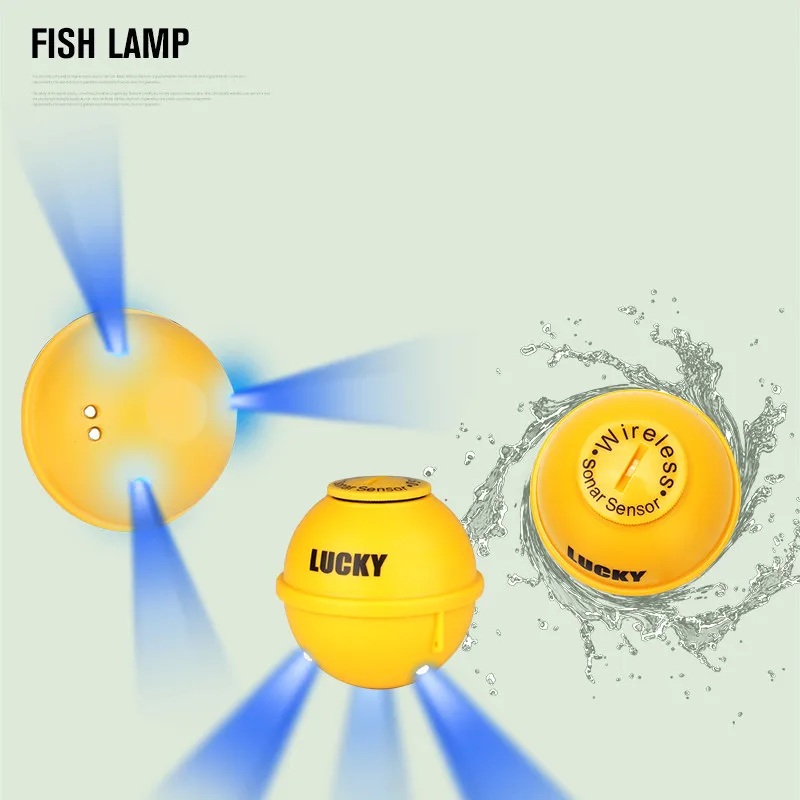 Эхолот Lucky fishing finder подводная камера для рыбалки сонар глубина 45 м/147 футов эхолот