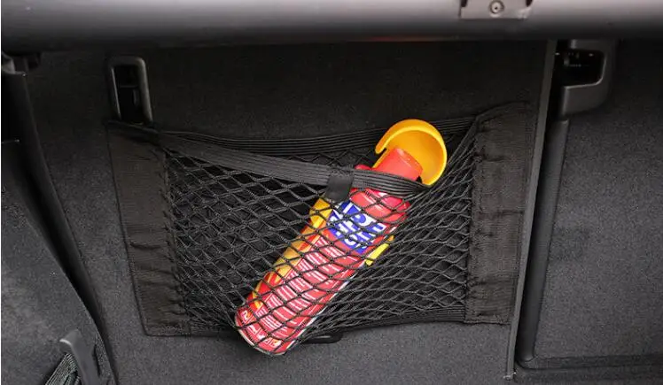 Автомобильный чехол для заднего сиденья эластичная Сетчатая Сумка хранения