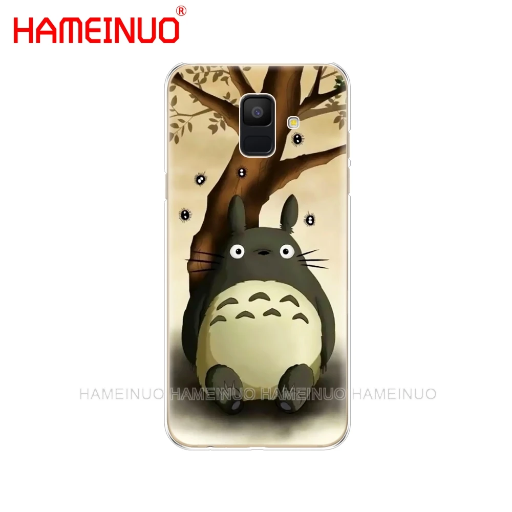 HAMEINUO Мой сосед Тоторо аниме чехол для телефона для samsung Galaxy J4 J6 J8 A9 A7 A6 A8 PLUS j7 duo защитный чехол