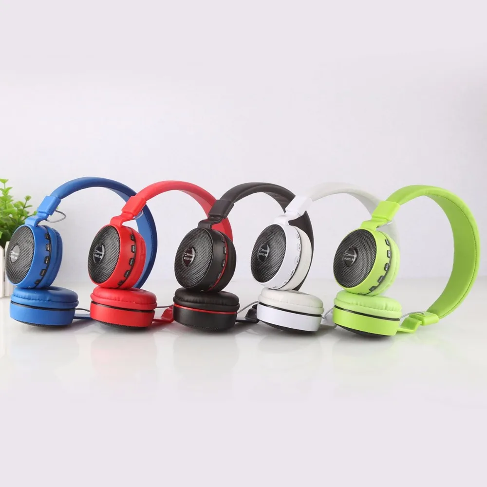 P47 Bluetooth стерео наушники светодиодный беспроводной гарнитура складные спортивные наушники с микрофоном Поддержка FM радио TF карта