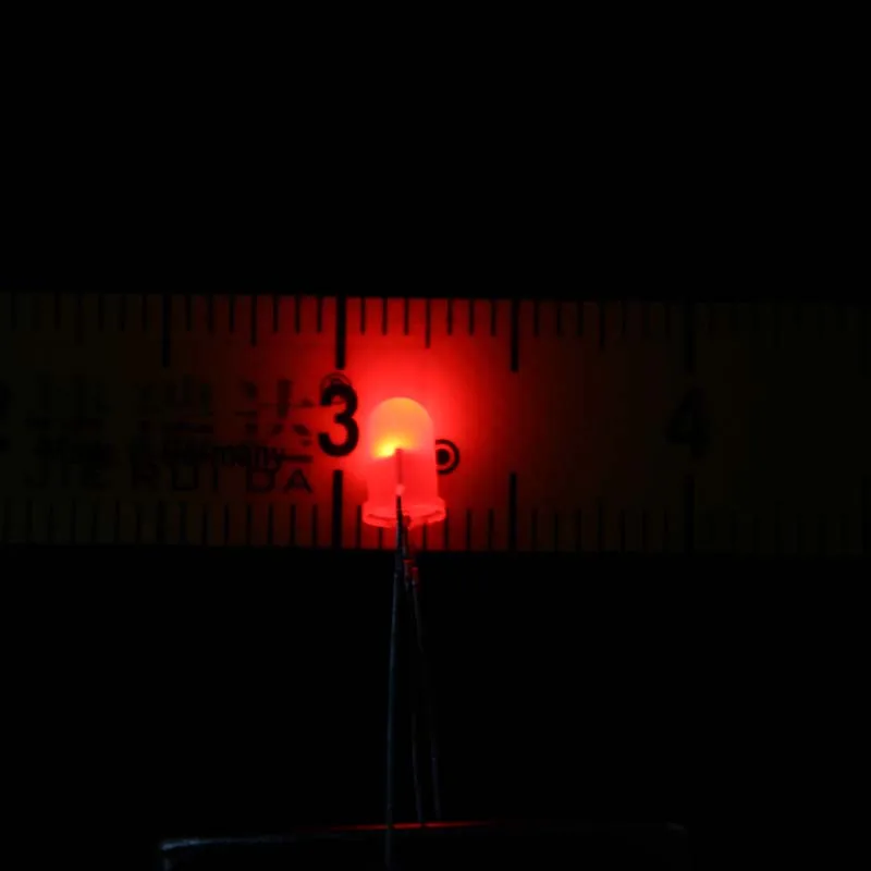 Высокое качество 20 шт LED 5 мм круглый рассеянный красный и зеленый двойной цвет
