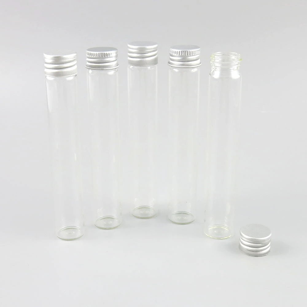 

500 x Wholesale 30 ml 1OZ Travel Empty Clear Bottles Glass Vials With Screw Caps For Wedding Holiday Decoration Gifts