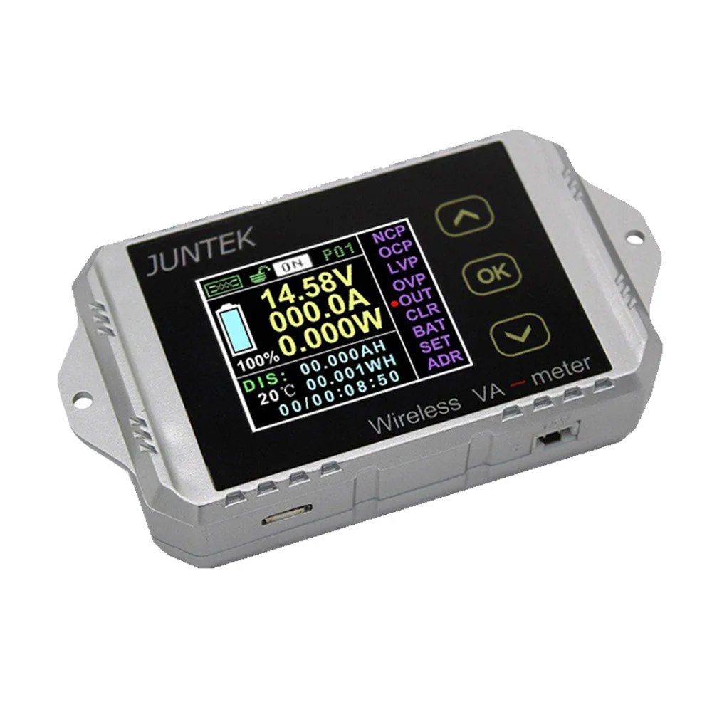 100V 100A 200A 300A DC измеритель напряжения Амперметр мощности питание лист кулометр