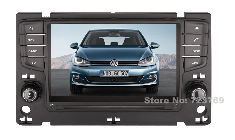 

Auto Radio Car DVD GPS Navigation DVD Player Stereo Media for Volkswagen Golf 7 PASSAT B8 Lamando